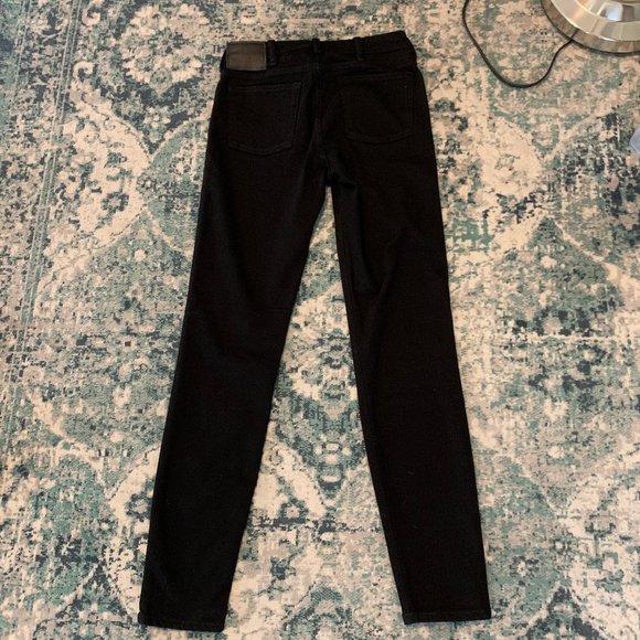 Acne Studios Climb Stay Black Jeans 26/32 - Picture 7 of 11